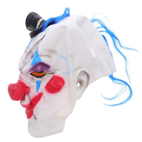 Holibanna Halloween Clown Maske Reusable Leichtgewichtig Komfortabel Vollgesichts Circusmaske Für Karneval Halloween Fasching Damen Herren Holibanna Halloween Clown Maske Reusable Leichtgewichtig Komfortabel Vollgesichts Circusmaske Für Karneval Halloween Fasching Damen Herren von Holibanna