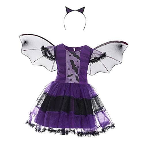Holibanna Halloween- Für Kinder Halloween- 1 Set Halloween Umhang Kostü Cosplay Zubehör Für Ädchen Umhang Für Halloween Bühne Rollenspiel Fasching Decor von Holibanna