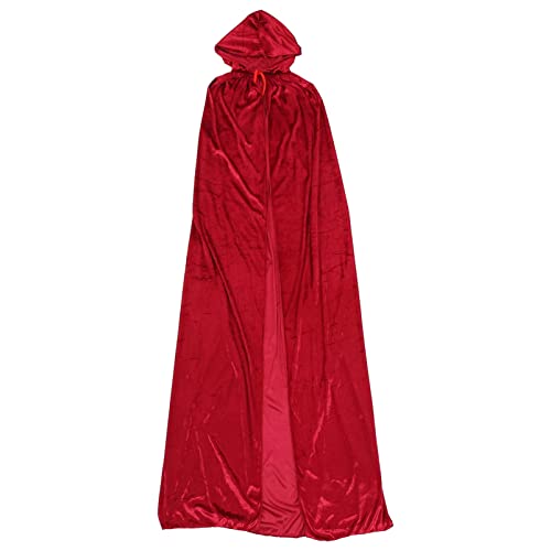 Holibanna Halloween Hexen Umhang Aus Samtigem Material 17 Meter Lang Dekorativer Umhang Für Kostümparty Und Halloween Feier Wiederverwendbar Ideal Für Cosplay Und von Holibanna