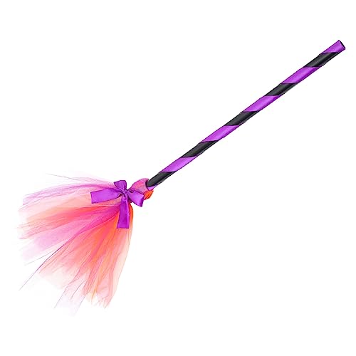 Holibanna Halloween Hexenbesen Garn Kreativer Kostüm Requisitbesen für Erwachsene Dekorativer Hexenbesen für Party Bühnenauftritte und Halloween Dekoration Dunkellila Holibanna Halloween Hexenbesen Garn Kreativer Kostüm Requisitbesen für Erwachsene Dekorativer Hexenbesen für Party Bühnenauftritte und Halloween Dekoration Dunkellila von Holibanna
