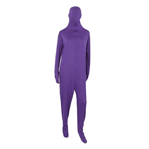 Holibanna Damen Party Bodysuit Aus Seide Dehnbar Halloween-kostüm Mit Reißverschluss Passt Sich Verschiedenen Körperformen von Holibanna