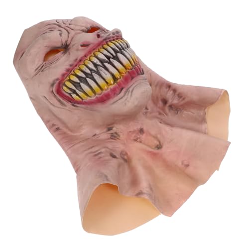 Holibanna Halloween-masken Für Erwachsene Gruselige Realistische Maske Mit Böser Person Atmungsaktiv Und Bequem Party-streichspielzeug Holibanna Halloween-masken Für Erwachsene Gruselige Realistische Maske Mit Böser Person Atmungsaktiv Und Bequem Party-streichspielzeug von Holibanna