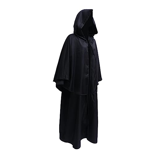 Holibanna Halloween-umhang Halber Umhang Mit Kapuze Cosplay Superheld Haube Tunika Maske Dinosaurierkostüm Mäntel Aufblasbares Kostüm Für Erwachsene Vampir-Kleidung Mantel Polyester Black Holibanna Halloween-umhang Halber Umhang Mit Kapuze Cosplay Superheld Haube Tunika Maske Dinosaurierkostüm Mäntel Aufblasbares Kostüm Für Erwachsene Vampir-Kleidung Mantel Polyester Black von Holibanna