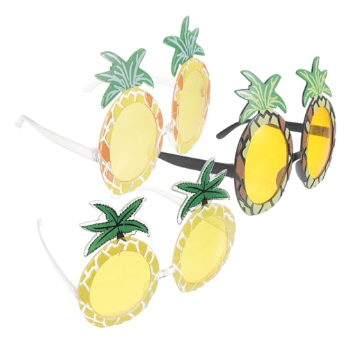 Holibanna Hawaiianische Brillen in Ananasform Lustige Partybrillen Dekoration Für Sommerparty Foto-requisiten Kostümzubehör Holibanna Hawaiianische Brillen in Ananasform Lustige Partybrillen Dekoration Für Sommerparty Foto-requisiten Kostümzubehör von Holibanna