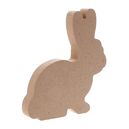 Holibanna Holzschilder in Hasenform Für Tischdekoration Holz Ostern Ornamente Bastelset DIY-malvorlagen Modell Für Schulprojekte Holibanna Holzschilder in Hasenform Für Tischdekoration Holz Ostern Ornamente Bastelset DIY-malvorlagen Modell Für Schulprojekte von Holibanna