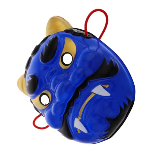 Holibanna Japanische Dämonenmaske Robuste und Leichte Cosplay Maske für Halloween und Maskerade mit Einzigartigem Design und Optimalem Tragekomfort für Erwachsene von Holibanna