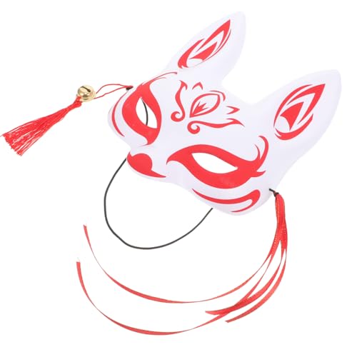 Holibanna Japanische Maske Maskerade Fuchs halloween masken halloweenmaske half face mask mundschutzmasken cosplay mask Tiermaske im japanischen Stil Füchsemaske im japanischen Stil PVC rot Holibanna Japanische Maske Maskerade Fuchs halloween masken halloweenmaske half face mask mundschutzmasken cosplay mask Tiermaske im japanischen Stil Füchsemaske im japanischen Stil PVC rot von Holibanna