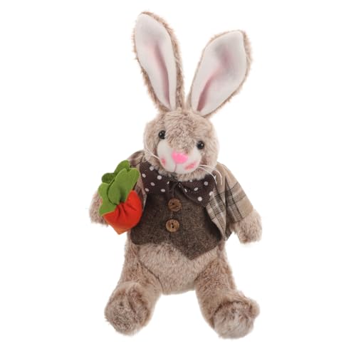 Holibanna Kaninchen-verzierung Puppe Spielzeuge Frühlingsdeko Lustiges Kaninchen Plüschkaninchen Frühlingshase Plüschhasen- Frühlingskaninchen Hasenornament Stoff Holibanna Kaninchen-verzierung Puppe Spielzeuge Frühlingsdeko Lustiges Kaninchen Plüschkaninchen Frühlingshase Plüschhasen- Frühlingskaninchen Hasenornament Stoff von Holibanna