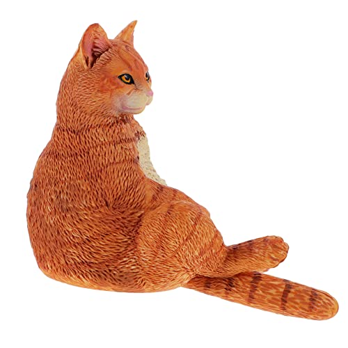 Holibanna Katzenstatue für Lebendige Katzenfigur für Schreibtisch Detailgetreues Modell für Geburtstage und Feiertage Fördert Kognitives Holibanna Katzenstatue für Lebendige Katzenfigur für Schreibtisch Detailgetreues Modell für Geburtstage und Feiertage Fördert Kognitives von Holibanna
