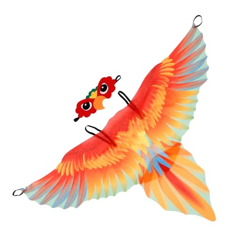 Holibanna Kreatives Papageienkostü Für Umhang Mit Flügeln Und Vogelkopf Haarreif Ideales Cosplay Zubehör Für Partys Und Aufführungen Größe Holibanna Kreatives Papageienkostü Für Umhang Mit Flügeln Und Vogelkopf Haarreif Ideales Cosplay Zubehör Für Partys Und Aufführungen Größe von Holibanna