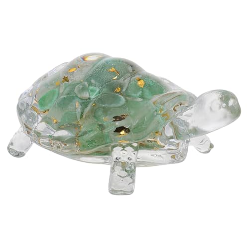 Holibanna Kristall Schildkröte Figur Realistische Dekoration für Aquarium und Bürozubehör Handpoliert Holibanna Kristall Schildkröte Figur Realistische Dekoration für Aquarium und Bürozubehör Handpoliert von Holibanna