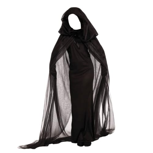 Holibanna Geisterkostüm Hexenkostüm für Frauen für Auftritte Kleider halloween kostüm erwachsene Halloween-Hexenkleid für Rollenspiele Cosplay Hexenkleid für Maskerade Nachtclub Kleidung von Holibanna