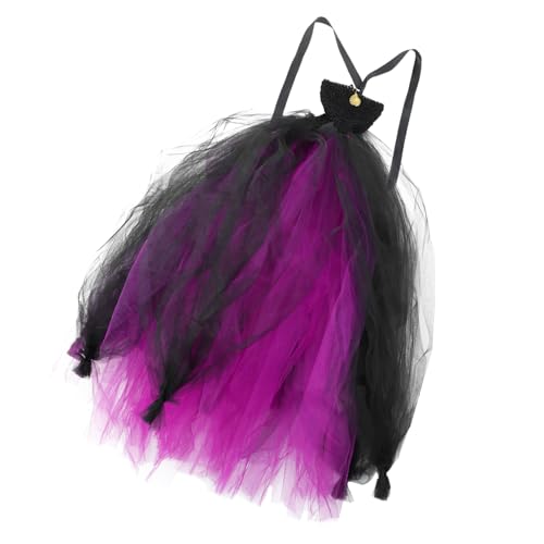 Holibanna Mädchen Halloween Tutu Kleid Spinnenkostüm Für Cosplay Kostüm Mit Trägern Xxl Gazekleid Für Partys Und Festlichkeiten von Holibanna