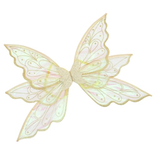 Holibanna Mädchen Schmetterlingsflügel Kostümflügel für Karneval Cosplay und Festlichkeiten Glitzernde Dekoration für Mädchen Sichere und Bequeme Verarbeitung für Geburtstagsfeiern und von Holibanna