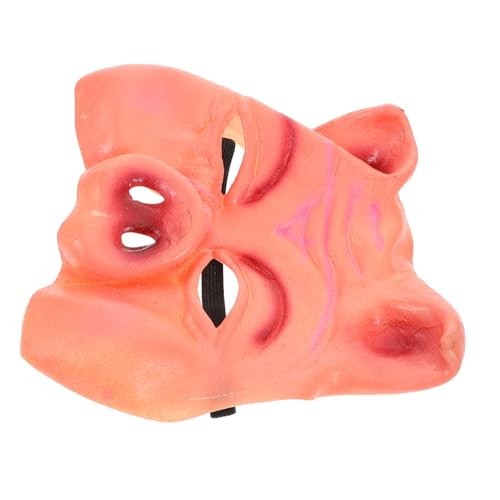 Holibanna Maske Halloween Honstration Halloween wirft Halloween -Kostüm Haube Lampenschirm Haubenschale Halloween-Kostümparty-Cosplay-Requisiten Cosplay-Requisiten für Halloween Emulsion von Holibanna