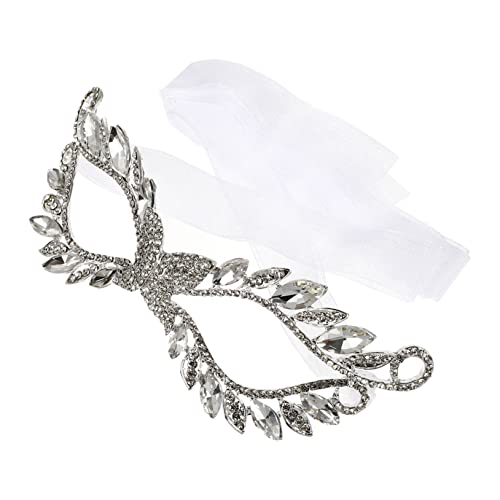 Holibanna Masken Für Halloween-party Kostümball Karneval Fest Strass-verzierung Einfach Zu Tragen Dekorative Maske Fotos Holibanna Masken Für Halloween-party Kostümball Karneval Fest Strass-verzierung Einfach Zu Tragen Dekorative Maske Fotos von Holibanna