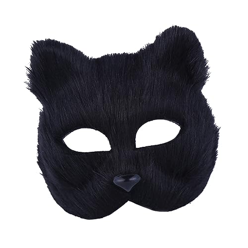 Holibanna Halbe Maske Cosplay Halloween Cosplay Requisiten Halbmaske Halloween Maske von Holibanna