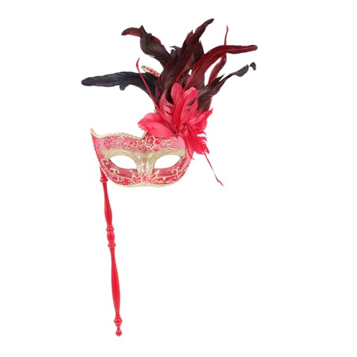 Holibanna Gefiederte Kopfbedeckung für Frauen Maskerade Stilvolles Halloween- für Cosplay Holibanna Gefiederte Kopfbedeckung für Frauen Maskerade Stilvolles Halloween- für Cosplay von Holibanna