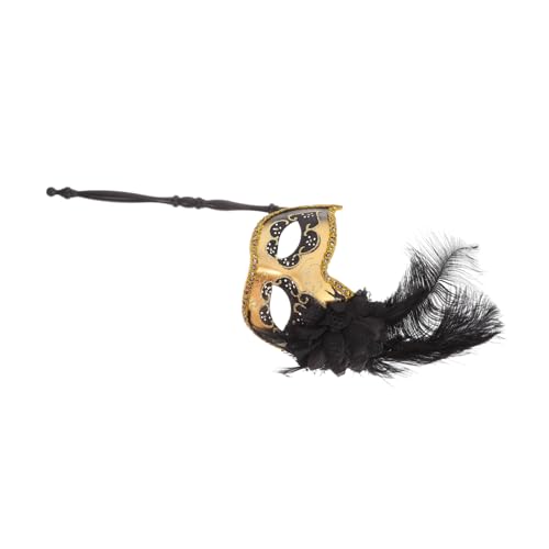 Holibanna Masquerade Maske für Damen Kostüm Accessoire Langlebige Kunststoff und Federverarbeitung für Maskenball Tanzparty Karneval und Cosplay Events Holibanna Masquerade Maske für Damen Kostüm Accessoire Langlebige Kunststoff und Federverarbeitung für Maskenball Tanzparty Karneval und Cosplay Events von Holibanna