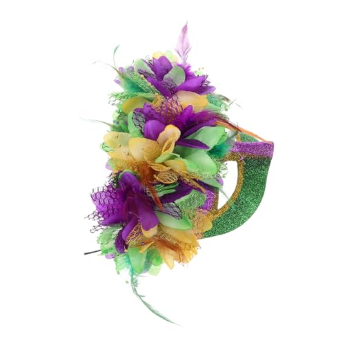 Holibanna Masquerade Plume Halbgesichtsmaske Damen Federdesign Party Kostüm Accessoire Komfortabel Für Karneval Fasching Halloween Holibanna Masquerade Plume Halbgesichtsmaske Damen Federdesign Party Kostüm Accessoire Komfortabel Für Karneval Fasching Halloween von Holibanna