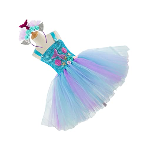 Holibanna Meerjungfrauen-kostüm Für Mädchen Tutu-rock Cosplay-kleid Mit Haar-accessoire Größe 10–12 Jahre Party-geburtstagskleidung Für Jungen Und Mädchen Hd93430 Holibanna Meerjungfrauen-kostüm Für Mädchen Tutu-rock Cosplay-kleid Mit Haar-accessoire Größe 10–12 Jahre Party-geburtstagskleidung Für Jungen Und Mädchen Hd93430 von Holibanna
