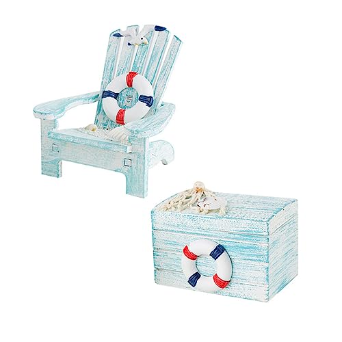 Holibanna Mini-strandstuhl Deko Nautische Holzmöbel Mini-holzkiste Modell Mediterraner Stil Ornament Puppenstuhl Zuhause Büro Holibanna Mini-strandstuhl Deko Nautische Holzmöbel Mini-holzkiste Modell Mediterraner Stil Ornament Puppenstuhl Zuhause Büro von Holibanna
