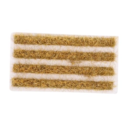 Holibanna Modellbau Grasstreu für Sandtisch Landschaft Deko Realistische Textur Pflegeleicht Naturgetreue Feldsimulation für DIY Mikro landschaften von Holibanna
