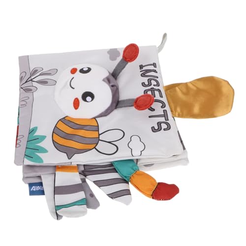 Holibanna Nordisches Windschweif-Stoffbuch Knisterbücher für Babys Bücher für kleine Jungen Crinkle-Bücher Knisterbücher für den Babydschungel Badebücher für Babys Buch Tuch Hellgrau Holibanna Nordisches Windschweif-Stoffbuch Knisterbücher für Babys Bücher für kleine Jungen Crinkle-Bücher Knisterbücher für den Babydschungel Badebücher für Babys Buch Tuch Hellgrau von Holibanna