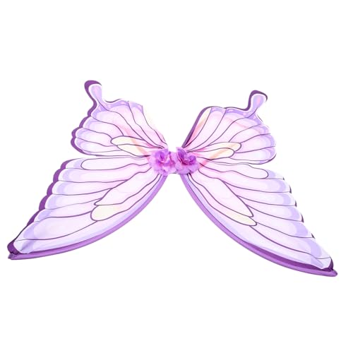 Holibanna Cosplay Schmetterlingsflügel Kostüm Für Leichtes Material Für Geburtstagsfeiern Bühnenaufführungen Und Karneval Bezauberndes Accessoire Für Kleine Feen von Holibanna