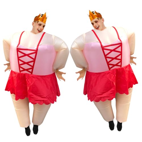Holibanna Performance-Kleidungsstück aufblasbare Anzüge lustig Zirkus Kostüme das Kostüm kostã¼me fã¼r erwachsene Rollenspiel Kleidung Damen-Ballettkostüm Mann Cosplay Kostüm rot Holibanna Performance-Kleidungsstück aufblasbare Anzüge lustig Zirkus Kostüme das Kostüm kostã¼me fã¼r erwachsene Rollenspiel Kleidung Damen-Ballettkostüm Mann Cosplay Kostüm rot von Holibanna