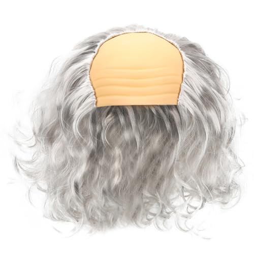 Holibanna Perücke kahle Kappe alt Männer Mann Herrenaccessoires kahle Hautkappe Halloween-Requisiten Glatzkopf Kostüm Glatze-Cap-Kostüm menschlich Cosplay-Kostüm-Stütze Tierhaare Weiß Holibanna Perücke kahle Kappe alt Männer Mann Herrenaccessoires kahle Hautkappe Halloween-Requisiten Glatzkopf Kostüm Glatze-Cap-Kostüm menschlich Cosplay-Kostüm-Stütze Tierhaare Weiß von Holibanna