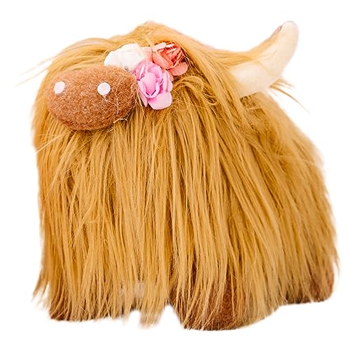 Holibanna Plüschkuhpuppe Weiche Gefüllte Kuhspielzeug mit Realistischem Design Kuscheltier für Fotorequisiten oder Dekoratives Element für Wohnzimmer und Kinderzimmer Holibanna Plüschkuhpuppe Weiche Gefüllte Kuhspielzeug mit Realistischem Design Kuscheltier für Fotorequisiten oder Dekoratives Element für Wohnzimmer und Kinderzimmer von Holibanna
