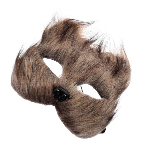 Holibanna Realistische Fuchs Maske für Halloween Halbe Gesichtsmaske mit Authentischem Fell Design für Kostümpartys Maskeraden Cosplay Events Unisex Holibanna Realistische Fuchs Maske für Halloween Halbe Gesichtsmaske mit Authentischem Fell Design für Kostümpartys Maskeraden Cosplay Events Unisex von Holibanna