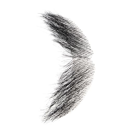 Holibanna Realistischer Fake Schnurrbart mit Hautfreundlichem Kleber Echter Menschenhaar Bequeme Anwendung und Entfernung Vielseitig für Halloween Cosplay Party und Theateraufführungen Holibanna Realistischer Fake Schnurrbart mit Hautfreundlichem Kleber Echter Menschenhaar Bequeme Anwendung und Entfernung Vielseitig für Halloween Cosplay Party und Theateraufführungen von Holibanna