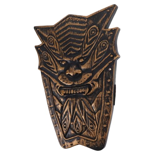 Holibanna Schild Dekorativer Schild Verkleidungsschild Performance Schild Schild Spielschild Cosplay Zubehör Mittelalterlicher Ritterschild Mittelalter Zubehör Mittelalter Schild Requisite von Holibanna