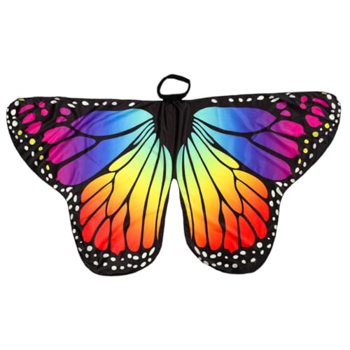 Holibanna Schmetterlings- -schal Feenrock Marienkäfer Flügel Kostüm Halloweenkostüm Schmetterlingsflügel Schal Kinderkostüm Engelskostüm Damen Feenflügel Für Erwachsene Polyester Colorful Holibanna Schmetterlings- -schal Feenrock Marienkäfer Flügel Kostüm Halloweenkostüm Schmetterlingsflügel Schal Kinderkostüm Engelskostüm Damen Feenflügel Für Erwachsene Polyester Colorful von Holibanna