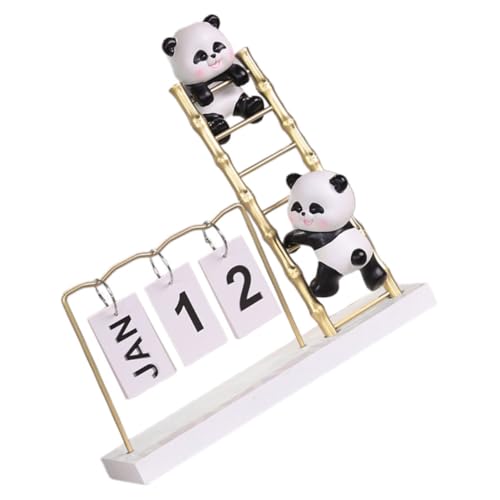 Holibanna Schreibtischkalender, Flip-Kalender, Retro-Kalender, Desktop-Panda-Dekoration, Kalender-Ornament Holibanna Schreibtischkalender, Flip-Kalender, Retro-Kalender, Desktop-Panda-Dekoration, Kalender-Ornament von Holibanna