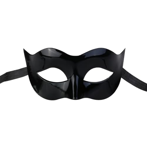 Holibanna Halloween-maske Für Männer Halbmaske Maskerade-design Schwarz Schlicht Kreativ Holibanna Halloween-maske Für Männer Halbmaske Maskerade-design Schwarz Schlicht Kreativ von Holibanna