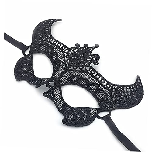 Holibanna Schwarze Venezianische Maske Maskerade Maske Schwarz Spitzen-maskerade-masken Venezianische Masken Für Frauen Schwarze Maskerademaske Für Frauen Venedig Fräulein von Holibanna