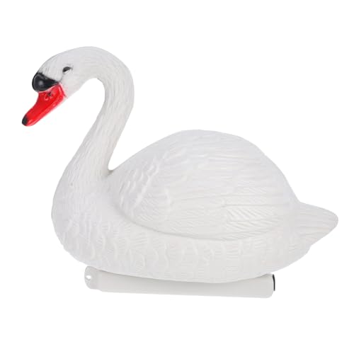 Holibanna Schwimmende Teichdeko Aus Kunststoff Realistische Schwanenfigur Für Gartenpool Als Wasserfall-Ornament Für Teichdekoration Holibanna Schwimmende Teichdeko Aus Kunststoff Realistische Schwanenfigur Für Gartenpool Als Wasserfall-Ornament Für Teichdekoration von Holibanna