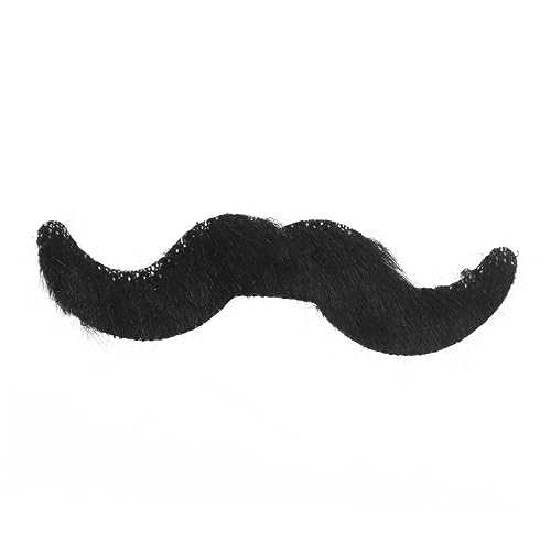 Holibanna 10 Stück Halloween-bärte Schnurrbärte Kostüme Chemiefaser Selbstklebend für Maskerade Geburtstagsparty-Events von Holibanna