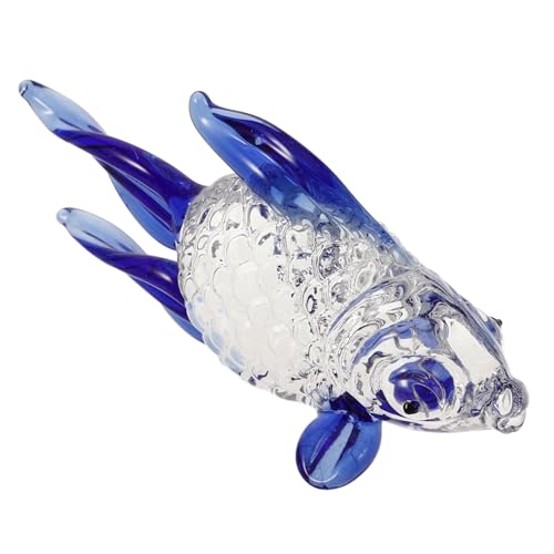Holibanna Simulation Glasfisch Handgefertigte Aquarium Figur Kunstvolle Tischdekoration für Wohnzimmer Robuste und Langlebige Gestaltung für Aquarien und Innenräume Blaues Design Leichte und Holibanna Simulation Glasfisch Handgefertigte Aquarium Figur Kunstvolle Tischdekoration für Wohnzimmer Robuste und Langlebige Gestaltung für Aquarien und Innenräume Blaues Design Leichte und von Holibanna