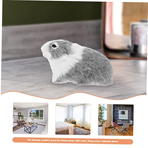 Holibanna Simulierte Hamsterfigur aus Langlebigem Material Kleines Realistisches Tiermodell für Kinderzimmer Dekoration und Lernspielzeug als Partypreis und für Sammler Holibanna Simulierte Hamsterfigur aus Langlebigem Material Kleines Realistisches Tiermodell für Kinderzimmer Dekoration und Lernspielzeug als Partypreis und für Sammler von Holibanna