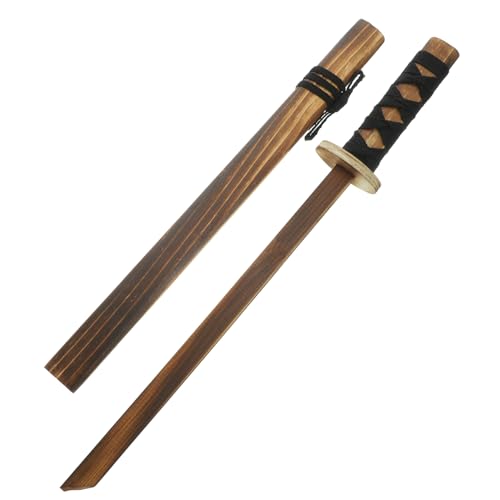 Holibanna Simuliertes Holzschwert für Tragbares Cosplay Hochwertigem Holz Abgerundete Kanten für Outdoor im Park Schule oder Hinterhof Sicher Leicht Holibanna Simuliertes Holzschwert für Tragbares Cosplay Hochwertigem Holz Abgerundete Kanten für Outdoor im Park Schule oder Hinterhof Sicher Leicht von Holibanna