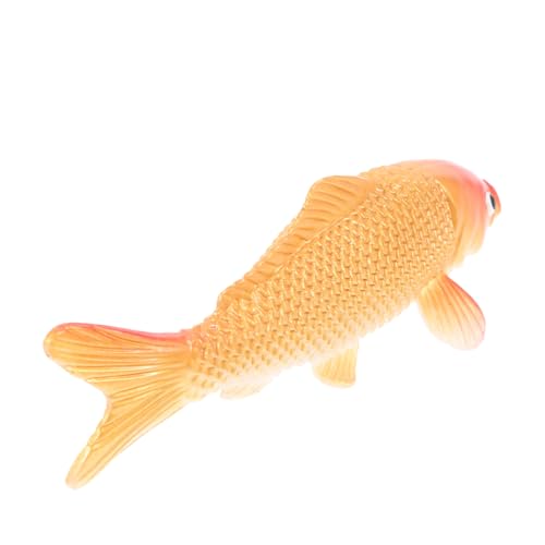 Holibanna Simuliertes Koi-Modell Ornament gefälscht Fischtankverzierungen Dekorationen Haushalt Fisch Figur simulierter falscher Fisch kompakte Fischfigur PVC Golden Holibanna Simuliertes Koi-Modell Ornament gefälscht Fischtankverzierungen Dekorationen Haushalt Fisch Figur simulierter falscher Fisch kompakte Fischfigur PVC Golden von Holibanna