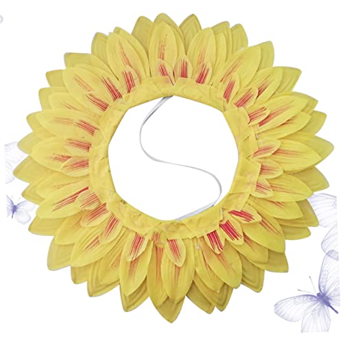 Holibanna Sonnenblumen Kopfbedeckung Für Erwachsene 70cm Kreative Gesichtsbedeckung Als Requisite Für Kindergarten Sportspiele Lustiges Deko Accessoire Partyzubehör von Holibanna