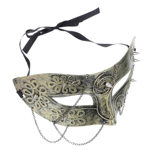 Holibanna Steampunk Maske Halbgesichts Punk Stil für Halloween Cosplay Bühnenauftritte Herren Damen Holibanna Steampunk Maske Halbgesichts Punk Stil für Halloween Cosplay Bühnenauftritte Herren Damen von Holibanna