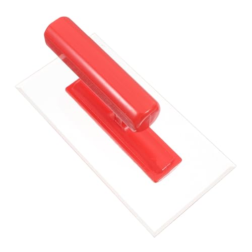 Holibanna Strukturiertes Farbmesser Polierkelle Gipskelle Glättkelle Ecktrockenbauwerkzeug Endputzwerkzeug Putzkelle Endbearbeitungswerkzeuge Trockenbau-verputzwerkzeug Pool Kelle Acryl Rot Holibanna Strukturiertes Farbmesser Polierkelle Gipskelle Glättkelle Ecktrockenbauwerkzeug Endputzwerkzeug Putzkelle Endbearbeitungswerkzeuge Trockenbau-verputzwerkzeug Pool Kelle Acryl Rot von Holibanna