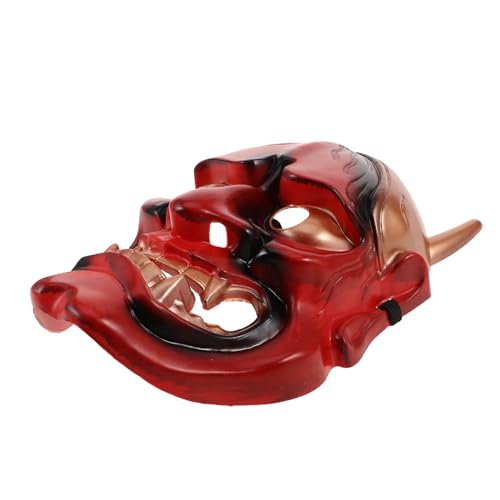Holibanna Halloween Dämon Maskerade Für Erwachsene Rot Maskerade Männlich Weiblich Volle Dämon Stilvolle Kopfbedeckungen Zubehör Holibanna Halloween Dämon Maskerade Für Erwachsene Rot Maskerade Männlich Weiblich Volle Dämon Stilvolle Kopfbedeckungen Zubehör von Holibanna