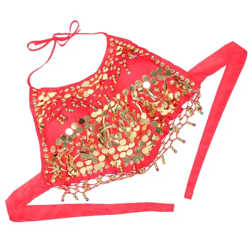 Holibanna Kostüme Outfit Damen Pailletten Bh Top Festival Bühnenmode Tanzbekleidung von Holibanna